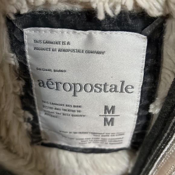 Pre-Owned AERO Girls Grey Hoodie, size Medium in great condition. - Picture 2 of 5